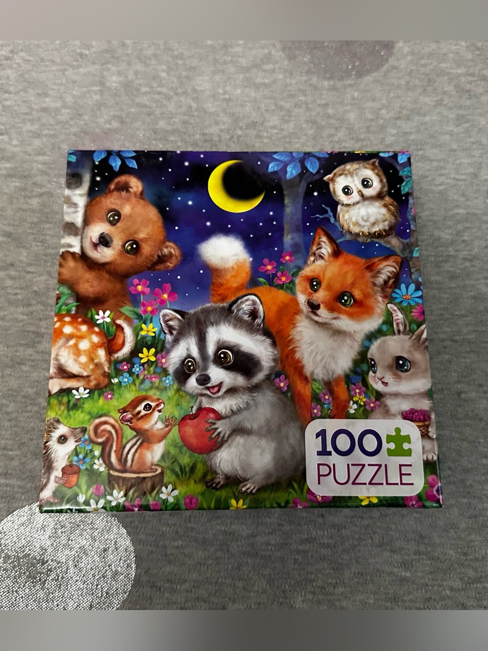5 for $15! 100 Piece Baby Forest Animals Jigsaw Puzzle